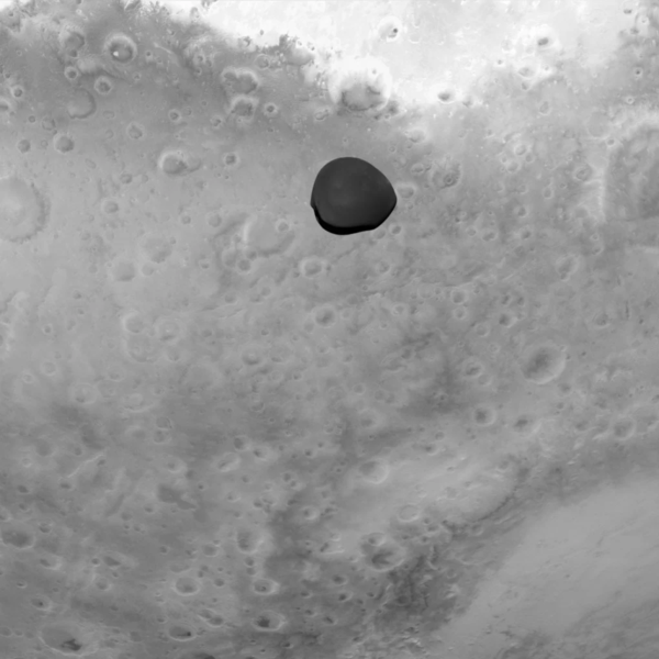 人类意外捕捉火星卫星&ldquo;火卫二&rdquo;罕见影像 仅13公里宽
