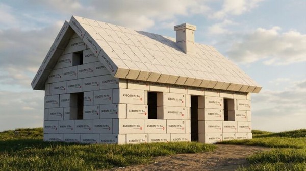 用小米手机包装盒建一座房子？需要6万多个 成本吓人