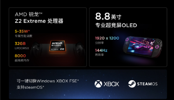 联想拯救者掌机2正式开售 AMD锐龙Z2 Extreme加持 联想拯救者掌机2正式开售 AMD锐龙Z2 Extreme加持