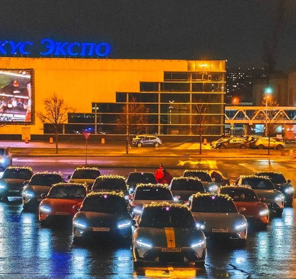 小米汽车俄罗斯保有量超过千台 当地车友零下20度聚会