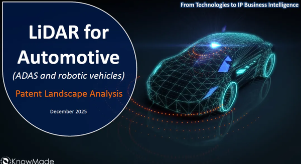 中国企业拿下全球激光雷达专利第一 领先博世、Waymo