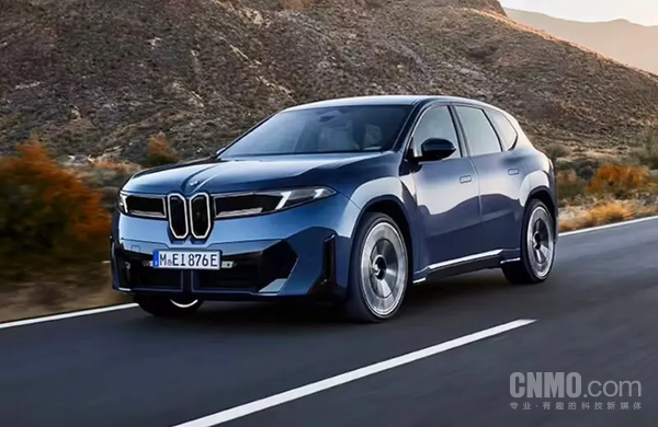 全新宝马iX3长轴距版测试车亮相北京顺义 下半年上市