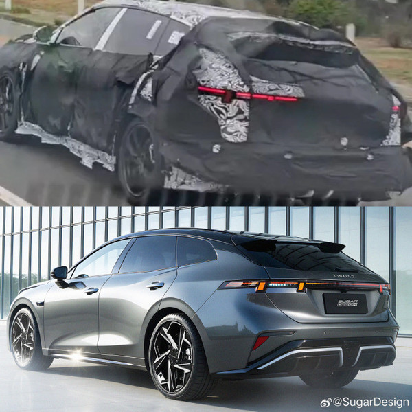 领克07旅行版路试谍照曝光 或延续家族飞翼式D柱设计