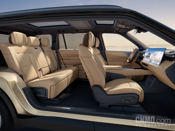 领克900大五座外观内饰细节公布 新增日冕金配色