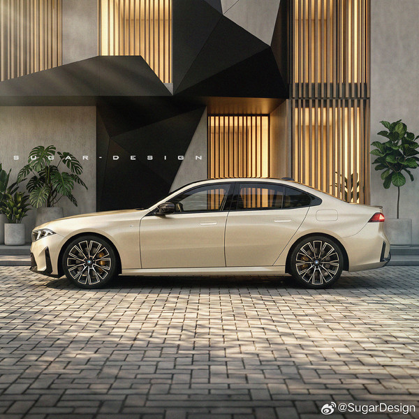 新一代宝马3系外观预览 隐藏式门把手 这个颜值打几分？