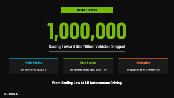 元戎启行GTC亮出&ldquo;统一大脑&rdquo;：用基座模型解决用户&ldquo;敢用&rdquo;难题