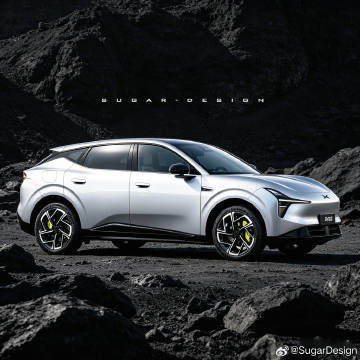 小鹏MONA SUV 小鹏MONA L05外观设计提前看 15万级的纯电SUV?