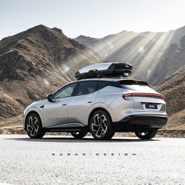 小鹏MONA SUV 小鹏MONA L05外观设计提前看 15万级的纯电SUV?