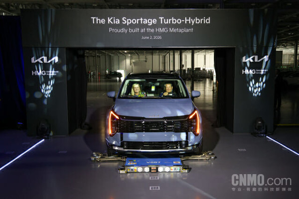 起亚首款混动SUV在美投产 Sportage Hybrid正式下线