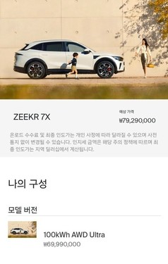 极氪7X将在韩国上市：定下全年2000台销售目标