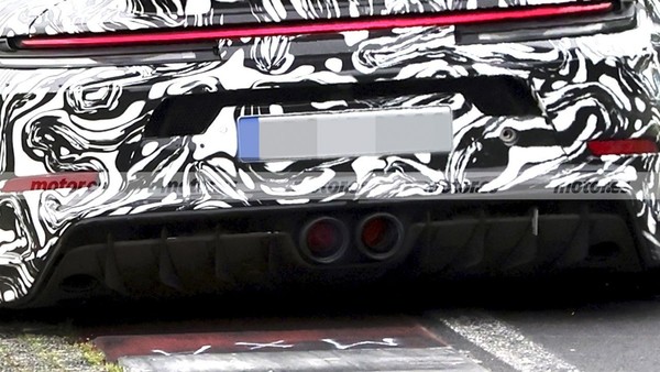 保时捷911 GT3 RS测试车 纽北再现测试车!保时捷911 GT3 RS改款曝光 动力大调整