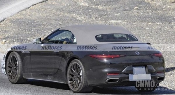 奔驰AMG SL 2027款谍照 奔驰AMG SL 2027款渲染图曝光!采用三叉星徽大灯
