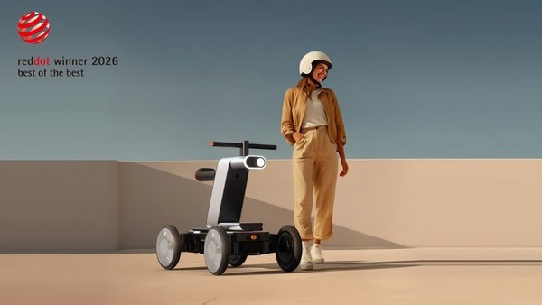 MobED Urban Hopper & Golf 现代与起亚横扫2026红点设计奖6项大奖 MobED获最高奖