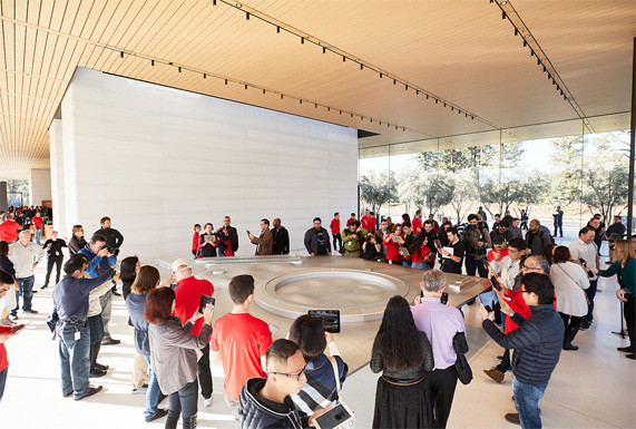 Apple Park访客中心AR展览区关停升级 改造细节尚未公布