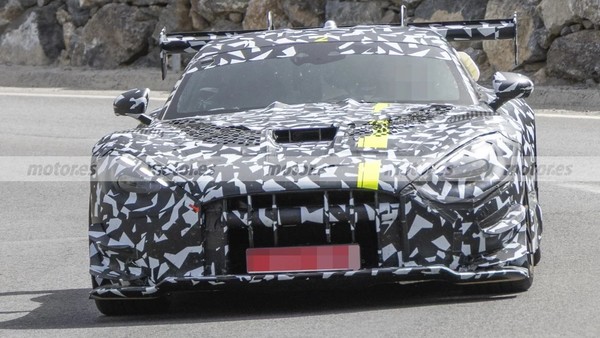 谍照曝光 AMG GT Black Series 2028 GT3谍照曝光 搭载V8发动机