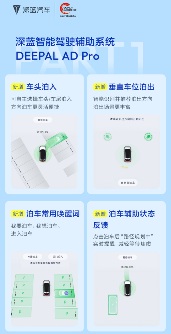 深蓝S05推送OS 3.2系统更新 新增优化超20项功能 深蓝S05推送OS 3.2系统更新 新增优化超20项功能