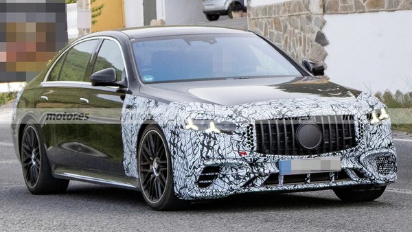 梅赛德斯2027款AMG S 63谍照曝光 排放合规成难题