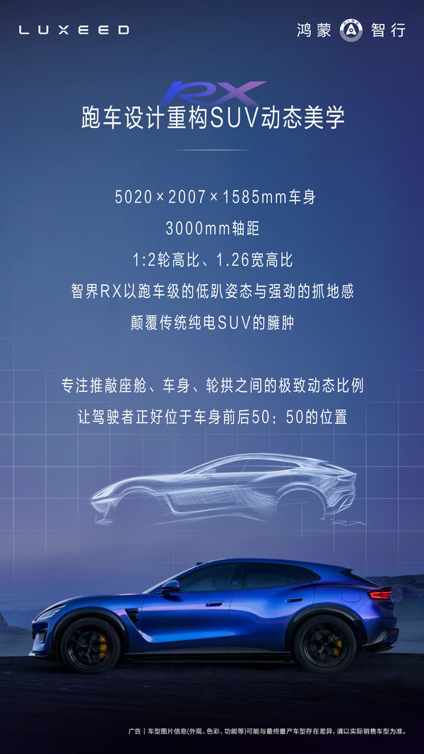 智界RX设计美学一文解析:跑车比例重构SUV新姿态 智界RX设计美学一文解析:跑车比例重构SUV新姿态