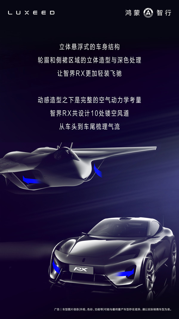 智界RX设计美学一文解析:跑车比例重构SUV新姿态 智界RX设计美学一文解析:跑车比例重构SUV新姿态