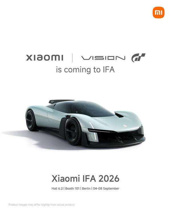 小米汽车即将现身柏林IFA 2026 小米汽车即将现身柏林IFA 2026:Vision GT+SU7 Ultra!