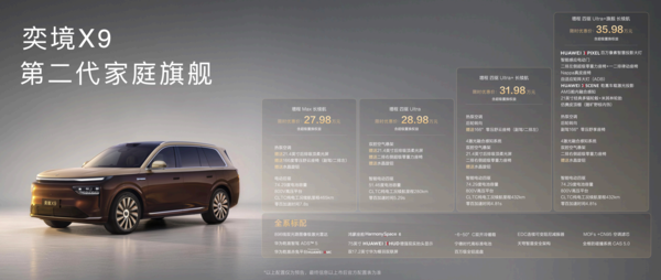 奕境X9诚意满满！限时售27.98万元起正式上市