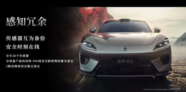 智界RX 智界RX发布:L3级架构+百万级途灵平台 25.98万元起售!