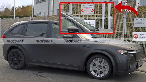 捷豹路虎电动SUV曝光 套用马自达CX-90车身测试 捷豹路虎电动SUV曝光 套用马自达CX-90车身测试