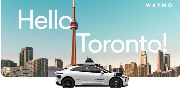 Waymo Waymo进军加拿大首站选定多伦多 目标2028年提供服务
