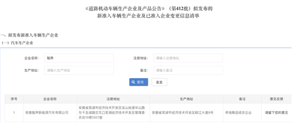 智界独立上市惊现&ldquo;罗生门&rdquo;：奇瑞内部人士说法不一