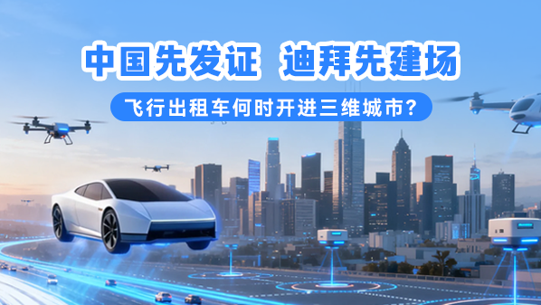 中国先发证，迪拜先建场：飞行出租车何时开进三维城市？