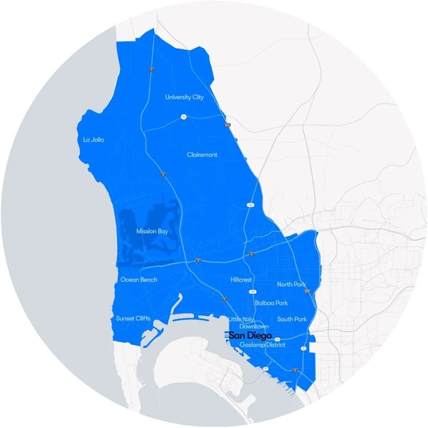 Waymo Robotaxi服务区扩大647平方公里 涉及五大城市 Waymo Robotaxi服务区扩大647平方公里 涉及五大城市